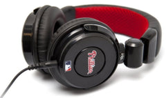 iHip MLH26PHL MLB Philadelphia Phillies DJ Headphone w/In-Line Mic/Volume