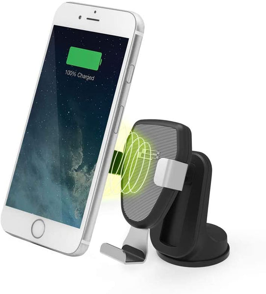 Bracketron BT2-972-2 Wireless Qi Charging Suction-Mount w/ Secure Device Cradle