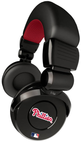 iHip MLH26PHL MLB Philadelphia Phillies DJ Headphone w/In-Line Mic/Volume