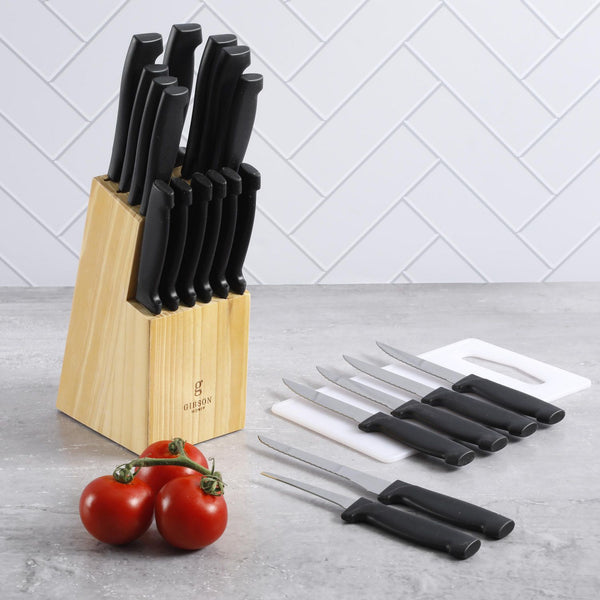 Gibson Home Flare 41-Piece Cutlery & Kitchen Tools Combo Set