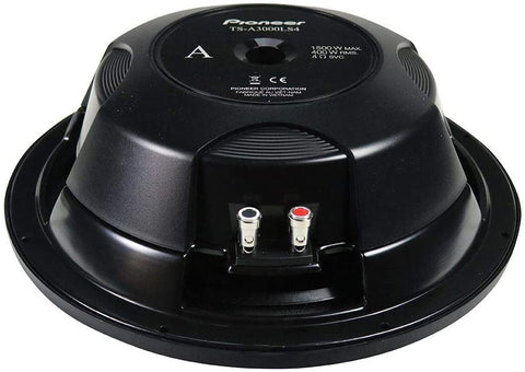 Pioneer TS-A3000LS4 12" Shallow Mount Subwoofer 1500W Max Power