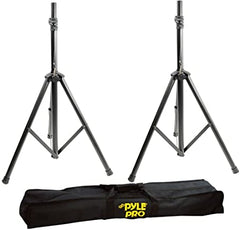 Pyle PSTK103 Dual Universal Speaker Stand Mount Holders, Height Adjustable to 8' Ft. Pair