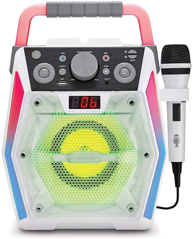 The Singing Machine SML2200 Glow Bluetooth Karaoke Machine