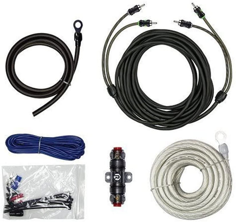 Raptor R5AK8 Pro Series 8 Gauge Amplifier Wiring Kit