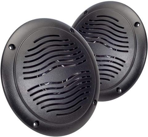 Magnadyne WR40B AquaVibe Waterproof Marine 5" Dual Cone Speaker  (Pair)