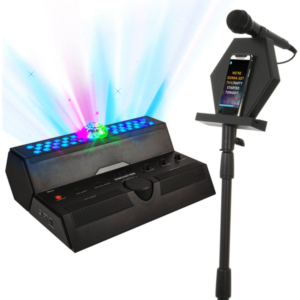 Singsation SPKA800 Main Stage All-in-One Bluetooth Karaoke System - Black