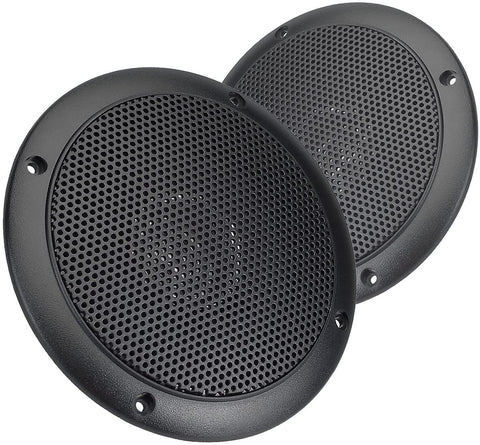 Magnadyne WR45B AquaVibe Waterproof Marine 5" Dual Cone Speaker - Black (Pair)