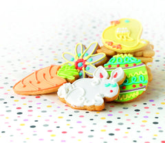 Sweet Creations Spring 10-Piece Cookie Cutter Set with Basket