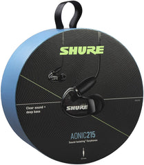 Shure AONIC 215 High Quality Wired Sound Isolating Earbuds Clear Sound