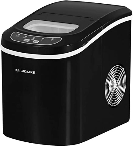 Frigidaire EFIC101 Portable Compact Countertop 26LB Ice Maker - Black.