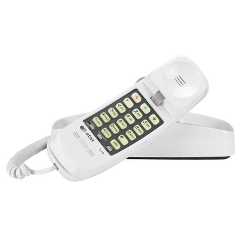 AT&T 210 Trimline Corded Telephone - White