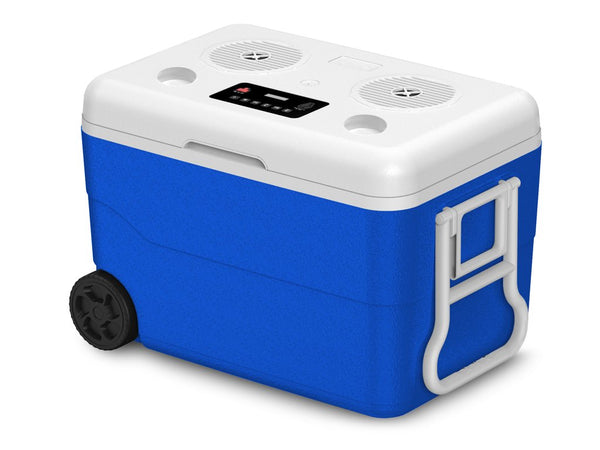 Technical Pro Waterproof Cooler With Rechargeable Bluetooth Speakers & Power Bank