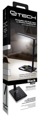 CJ Tech 72796 Dimmable LED Desk Lamp With Wireless Charging Pad - Black