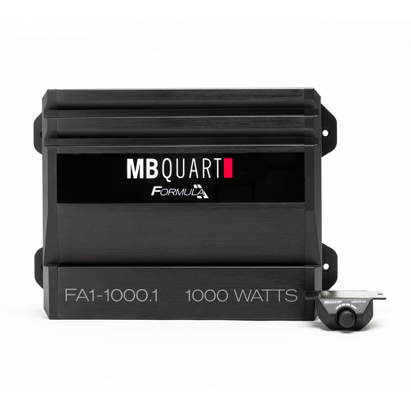 MB Quart FA1-1000.1 Formuls 1000 Watt Amplifier 1 Ohm Stable Mono Car Audio Amplifier