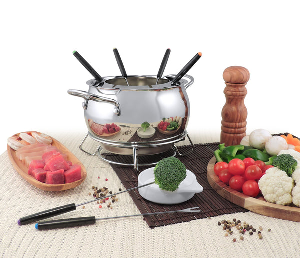 Swissmar Mont Brulé 9pc Electric Fondue Set RPS Satellite