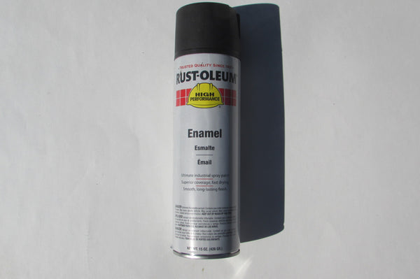Rust-Oleum V2178838 V2100 System Enamel Spray Paint 15-Ounce Flat Black