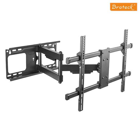 Brateck LPA49-463D Super Solid Large Single Arm Heavy Duty Full Motion TV Wall Mount 37"-70" 60kg (132lbs)