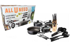 Gibson Home ALL U NEED 32-Piece Kitchen Combo Set