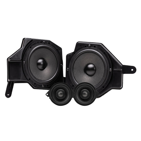 MB Quart  JS1-316  Jeep Wrangler  (JL) / Gladiator (JT) Tuned Audio Package: Full Front 3-Way Speaker Upgrade.