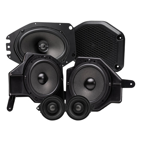 MB Quart  MBQJ-STG6-1 Jeep Wrangler  (JL) / Gladiator (JT) Six Speaker STAGE 6 OEM Audio System Upgrade.