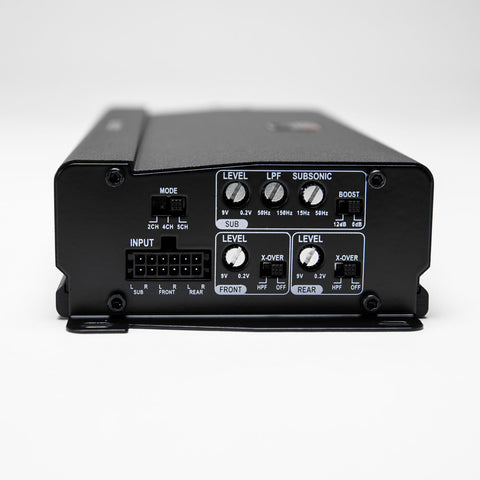 MB Quart NA2-500.5 Compact High Performance 5 Channel Digital Amplfier 4 X 80 Watts  4 Ohm + 1 X 200