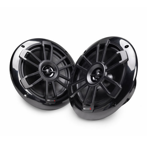 MB Quart NF1-116B 6.5" 2-Way Coaxial Nautic Formula Speaker System With Integrated Tweeter - Black