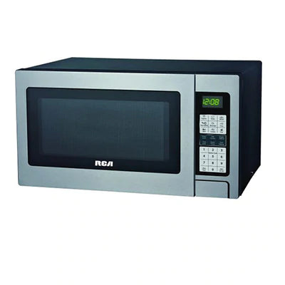 RCA RMW1324 1.3 CU FT Countertop Microwave Stainless Steel