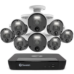 Swann SONVK-876808 4K Ultra HD 8 Channel 2TB Hard Drive 8 Camera NVR Security System