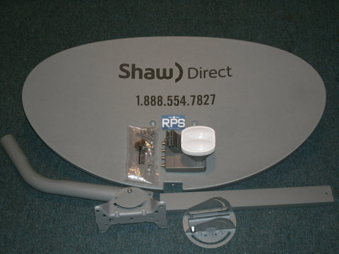 Shaw Direct 60cm Satellite Dish Kit 60E with xku lnbf