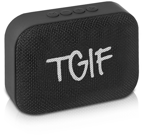 Technical Pro PR3TGIF Rechargeable Bluetooth FM Radio Portable Speaker