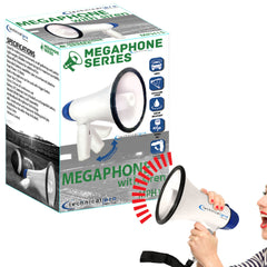 Technical Pro MPH15 Lightweight  Portable Megaphone Bullhorn w/Strap & Siren