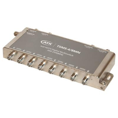 Pico Digital TSMS-4-8 4X8 HDTV Digital Multi Switch For Shaw Direct
