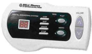 Northwestern Bell 13-Minute Digital Answering Machine Remote