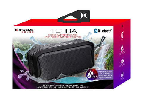 Xtreme XBS9-1056-BLK Rugged Bluetooth Terra Speaker
