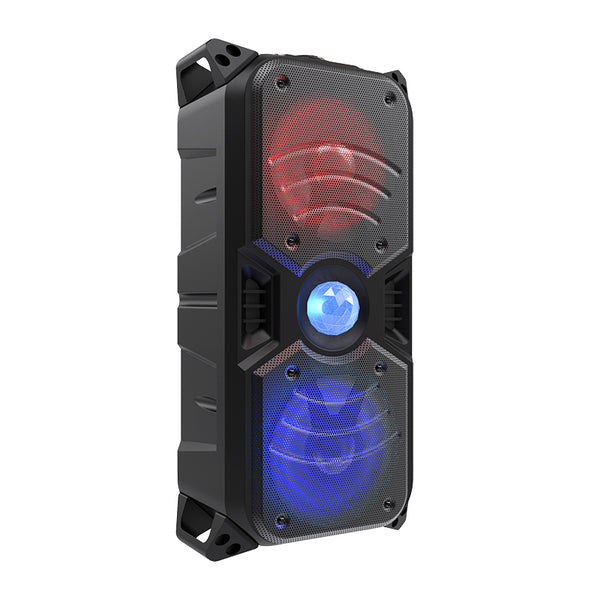 Xtech XTS-702 Fierce Bluetooth Party Speaker System w/ LED Lights & Microphone