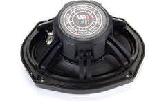 MB Quart  NP1-169 6 X 9" 2-Way Coaxial Nautic Speaker  System With Interchangeable Colored Grilles