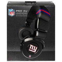 iHip NFH26NYG NFL New York Giants DJ Headphone w/In-Line Mic/Volume