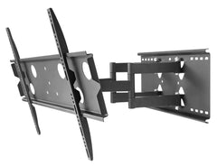 SUPER Heavy Duty Full Motion TV wall mount 220lbs 100kg 42"-80" LCD LED Plasma