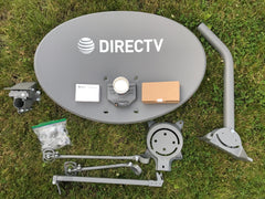 Direct TV SWM Slimline Satellite Dish DTV SL3 Full Kit