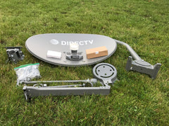 Direct TV SWM Slimline Satellite Dish DTV SL3 Full Kit