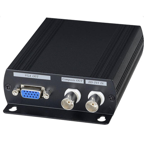 S.H.E AD001HD4 HD-TVI TO HDMI/VGA/Composite Video Converter