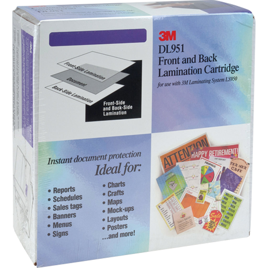 3M DL951 Front and Back Lamination Cartridge