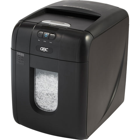 GBC Stack-and-Shred 130X Auto Feed Super Cross-Cut 130 Sheets 1-2 Users Shredder