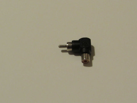 RCA Right Angle Connector Plug Adapter 90 degree