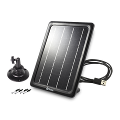 Swann SWWHD-INTSOL Weatherproof Solar Charging Panel For Wire-Free Smart IP Security Camera