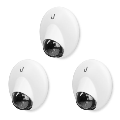 Ubiquiti UVC-G3-DOME-3 Unifi 1080p Wide Angle Dome Security Camera (3-Pack)